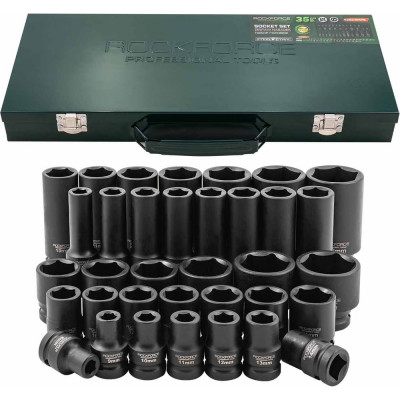 Набор головок 35 предметов Rockforce RF-4353-5MPB(59205)