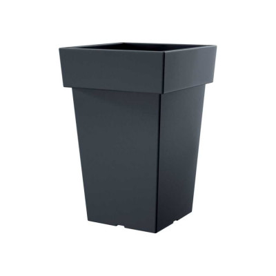Кашпо Prosperplast DLOFQ300 S433 квадрат высокий Lofly Square Low d29 см, L29 см, h44 см, 24.3 л анрацит 071838
