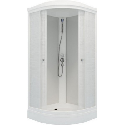 Душевая кабина MARONI QUADRO NEW SR90L-LN-DN4 90x90x215, 7 мест+сифон, D90мм 469785