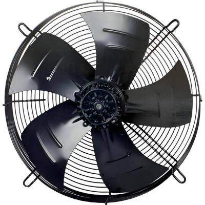 Вентилятор всасывания Refprom YWF-4D-500S на 380V с защитной решеткой диаметр лопастей 500мм артикул 003119