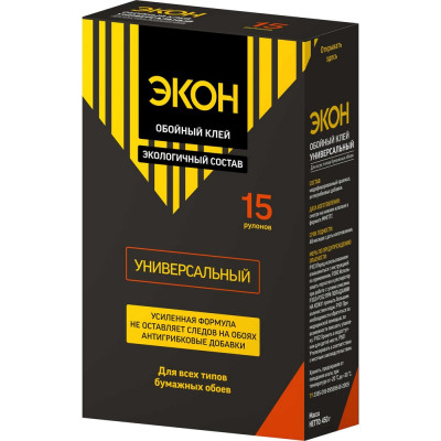 Обойный клей ЭКОН Универсальный 450 г Б0023058
