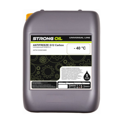Антифриз STRONG OIL ANTIFREEZE G12 Carbox RED (канистр 20л) 0901474721-SO