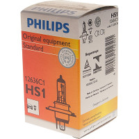 Автолампа PHILIPS HS1, 35, 35 PX43t-38 12V 10,200 12636C1