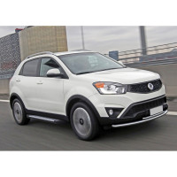 Пороги Rival Bmw-Style круги/ SsangYong Actyon II 2010-2013 2013, 2 шт., D173AL.5303.2