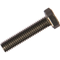 Болты с полной резьбой КРЕП-КОМП нержавеющие DIN933 А2 8х35 15шт бпн835мф