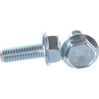 Болт с шестигранной головой и фланцем Bullit DIN 6921 10.9 M10x25 30шт пл.конт 400 мл КР.192547 14-0017180