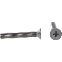 Потайной винт КРЕП-КОМП нержавейка, DIN965 А2 5х30 25шт впн530мф