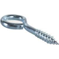 Крюк-кольцо Стройбат 8,0x70 белый цинк 219041