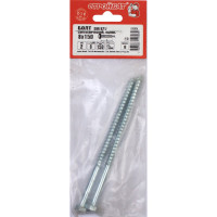 Сантехнический болт Стройбат DIN 571 8x150 белый цинк 2 шт 310080