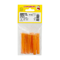 Универсальный дюбель с бортиком Стройбат 12x71 6 шт 306030