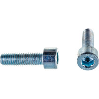 Болт с внутренним шестигранником Стройбат DIN 912 М 6x20 белый цинк 6 шт 206221