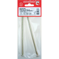 Шуруп по бетону Стройбат 7,5x152 желтый цинк 2 шт 269051