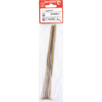 Шуруп по бетону Стройбат 7,5x202 желтый цинк 2 шт. 310620