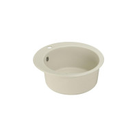 Кухонная Мойка AQUATON Иверия Кругл. 480мм.Жемчуг аналог бел NEW 00040271 1A711032IV240