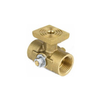 Кран для манометра Aquasfera латунь, G1/2 -М20х1,5 Ру16 м/м., фланец 1061-01 012-0095