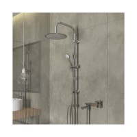 Душевая система Paini RS WHITE, хром 50CR191B0RS1P3