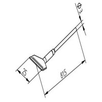 Насадки для выпаивания Ersa 0452FDLF250/SB
