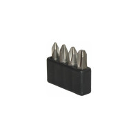 Набор бит крестовых PH 4 шт, PH1-PH3, 1/4" 10106004P-1 AIST 00-00025980