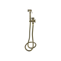 Комплект гигиенического душа с вентилем BRONZE DE LUXE (на одну воду) 10235