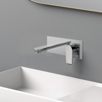 Смеситель для раковины VINCEA Esse встраиваемый, однорычажный, хром VBFW-1E1CH