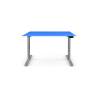 Письменный, компьютерный стол для работы сидя и стоя StolStoya BAZALT серый, регулируемый, с электроприводом, столешница лдсп бриз 145x80 SE222Sbz14580