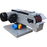 Ленточно-шлифовальный станок металлу Elmos BG 484 1,5кВт+подставка e70 553