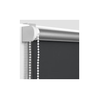 Рулонная штора PRAKTO BLACKOUT SILVER 70x160 см, черный 9403219794