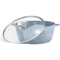 Круглый казан EDENBERG 10 л, гранит EB-8031