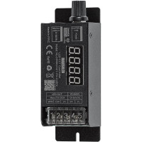 Контроллер MAKSILED tuya, 12-24в, 2 канала, 17a, ip20, пластик, 103x40x24мм ML-DIM100/CCT-17A-2.4GHz
