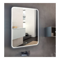 Зеркало Azario Стив 600x800 сенсорный выключатель 00069524
