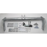 Полностью оцинкованный фаркоп GALIA для Mercedes Sprinter Classic 2013- со ступенькой, Mercedes Sprinter 1995-2006, Volkswagen LT 1995-2006 со ступенькой тип шара A M035A