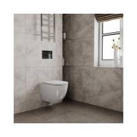 Комплект Bauedge BAU 6 в 1: инсталляция BAU PRO, унитаз подвесной торнадо Bau Dream Hurricane-3, сиденье дюропласт микролифт, клавиша из стекла BAU Dream, черная Q111300-BL0001-HQ3-Q00011