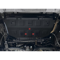 Защита топливного бака АвтоБроня baic beijing bj40 акпп 4wd 2023-н.в, сталь 1.8 мм 111.03506.1