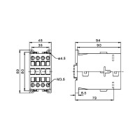 Контактор четырехполюсный BENEDICT KG3-22A10 110 PN38333