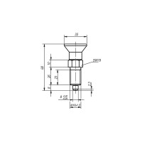 Фиксатор упорный KIPP K0338.1308