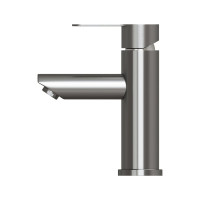 Смеситель для умывальника MIXLINE "Stainless" картридж 35 мм, нержавеющая сталь mlss32-04 552273