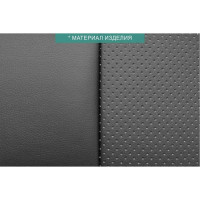 Чехлы на сиденья DEFLY Toyota Corolla (E130), 2002-2007, седан, США, экокожа черная Ty14-2K