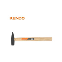 Молоток слесарный с деревянной рукояткой KENDO 273гр  25213