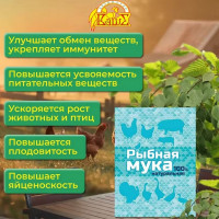 Кормовая добавка Ваше Хозяйство Рыбная мука, 500 г 4680028949916