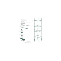 Опора для растений Prosperplast IFLS2 G851 IFLS2 29 см, 29 см, h120 см, зеленый 072185