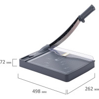 Резак сабельный BRAUBERG KATANA TSP-416, A4, на 16 л, пластиковое основание, 532982