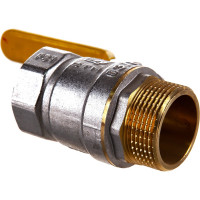 Шаровой кран для газа СТМ ГАЗ 1-1/4", г/ш, рычаг CGFMH114