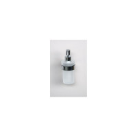 Дозатор для мыла с держателем Aquanet 5681-1 стекло, хром 00187066
