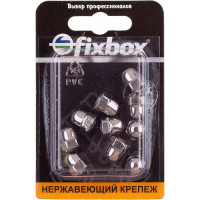 Нержавеющая колпачковая гайка Fixbox DIN1587 М6 10 шт 552860