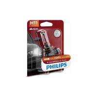 Автолампа PHILIPS X-tremeVision G-force H11, 55 Вт, PGJ19-2+130%, 12 В 12362XVGB1