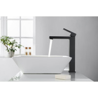 Смеситель для раковины-чаши Timo Selene black высокий 3061/03F