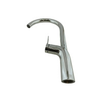 Смеситель для кухни OUTE из латуни, поворотный излив, цвет хром T11113B