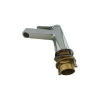 Однорычажный смеситель для раковины OUTE из латуни, высота 150 мм, цвет хром T11101