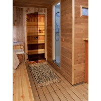 Джутовый коврик ComeForte Волна с бахромой 90x150 JWN-3