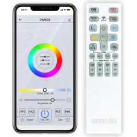 Умная люстра Citilux Транай Смарт RGB Белая CL235A150E